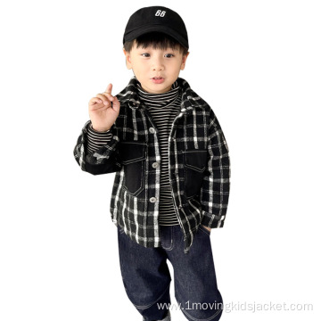 Children's Jacket Boys Winter Quilted Top